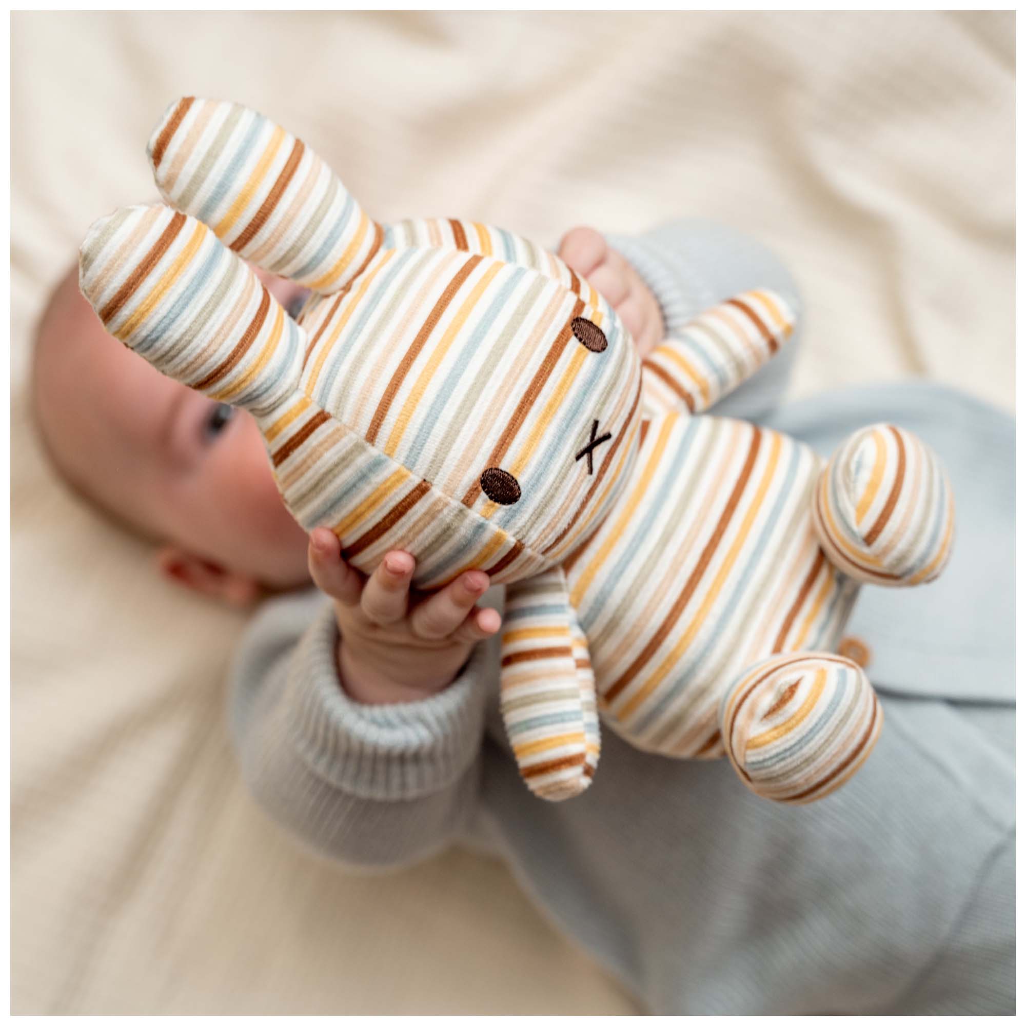 Nijntje x Little Dutch knuffel Vintage Sunny Stripes 25cm multi