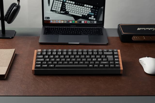 Keychron K2 HE SE Wood Black trådløst gamingtastatur