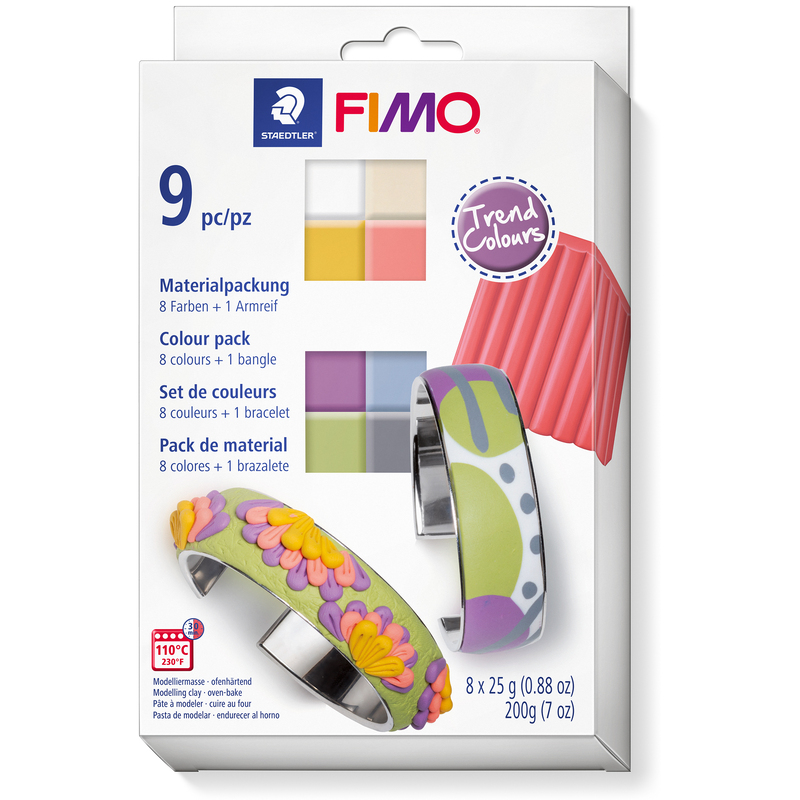 FIMO Modelliermasse Soft, 8 x 25g