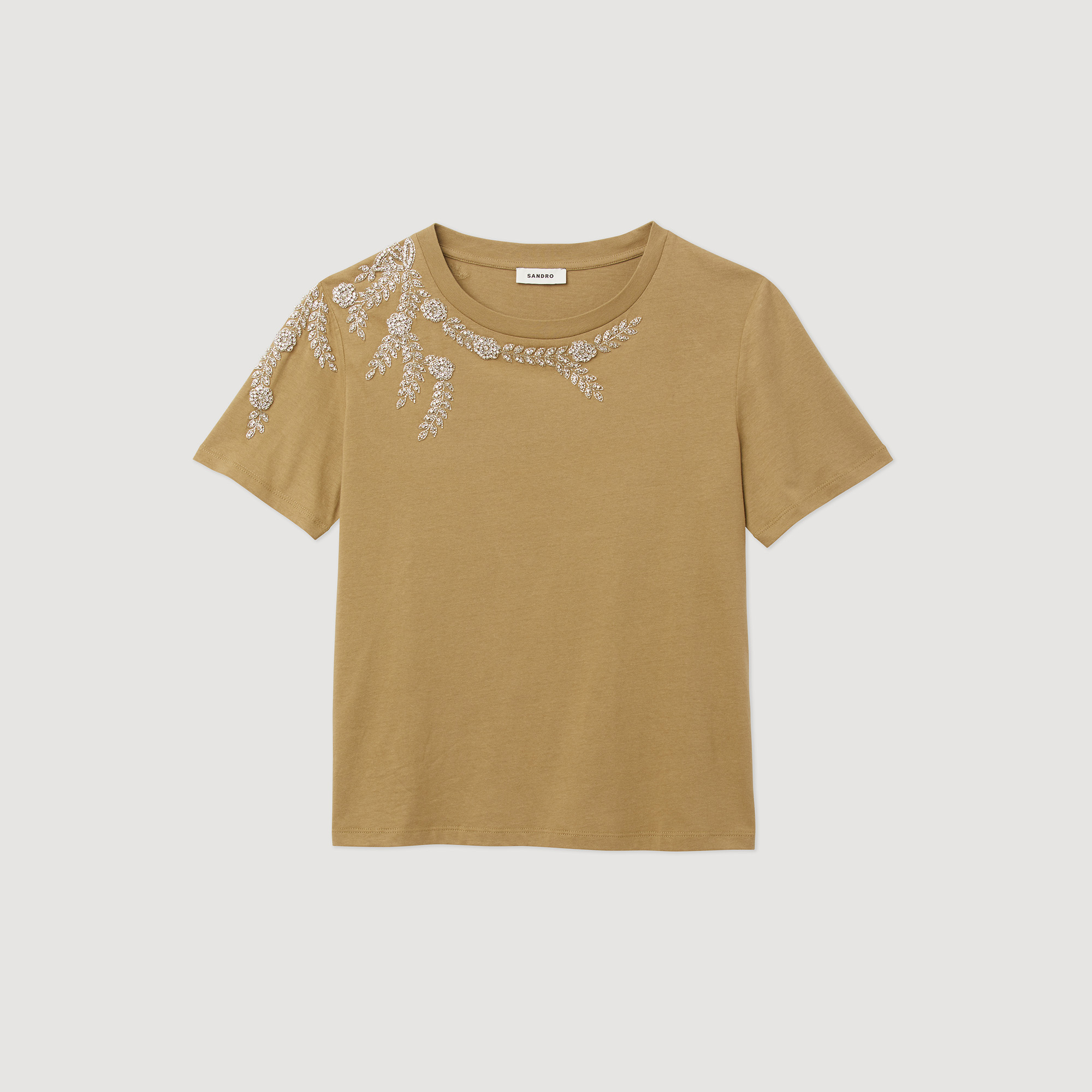 T-shirt orne de strass