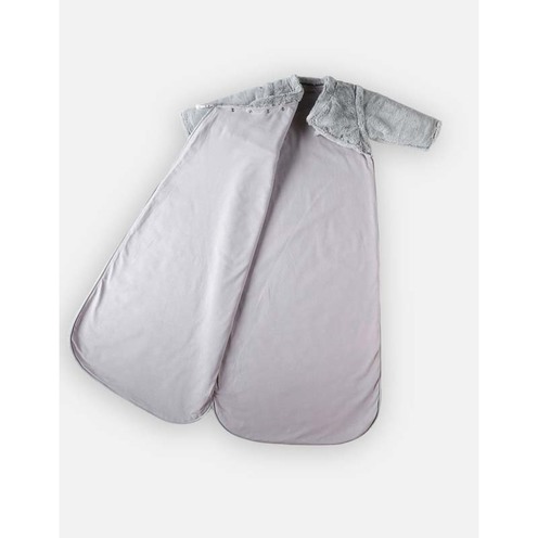 Gigoteuse 90-110 cm Gris fausse fourrure Mix & Match - NOUKIE 'S