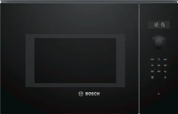 Bosch Serie | 6 BFL554MB0 - Mikrobølgeovn - til indbygning - 25 liter - 900 W - sort
