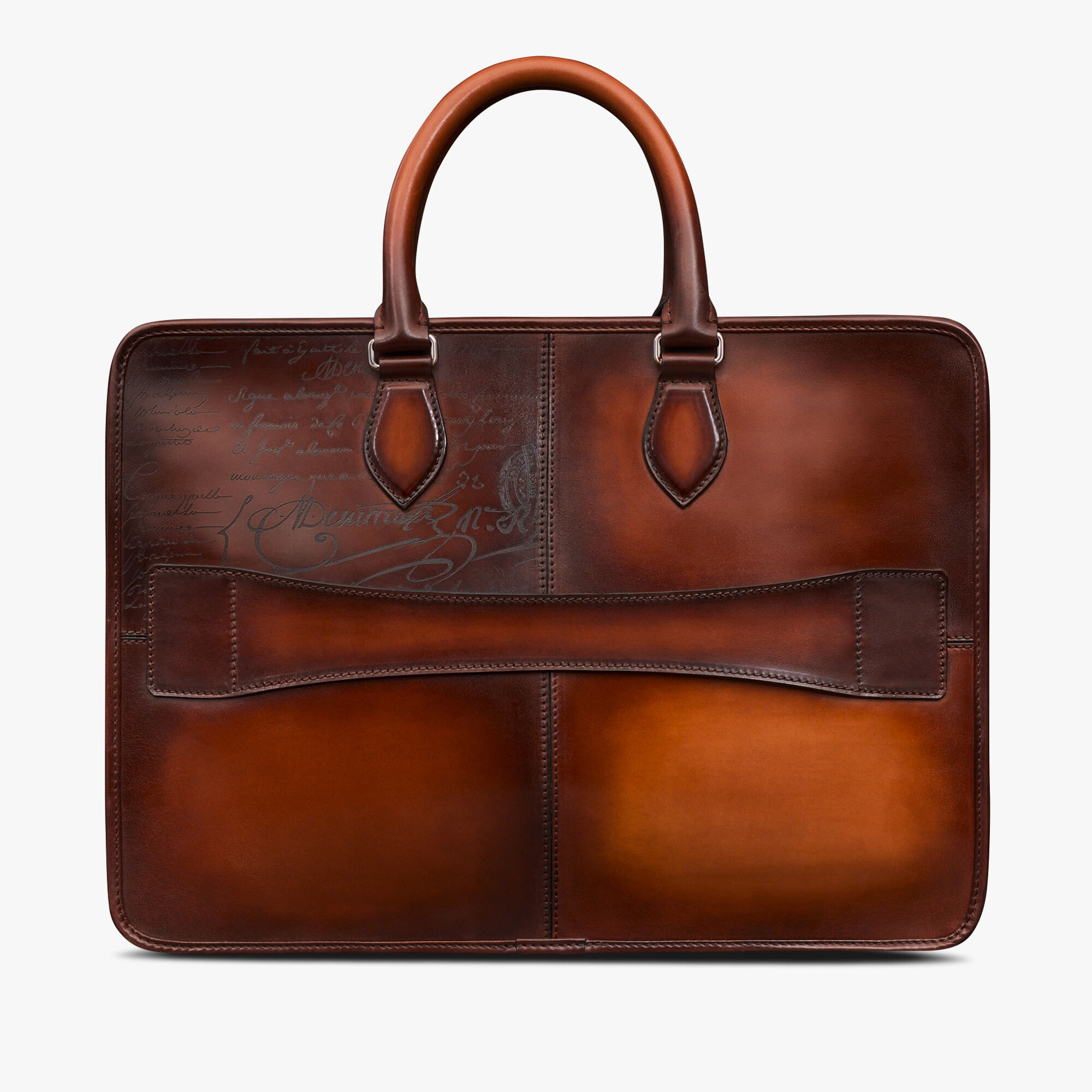 Cartable Un Jour En Cuir Scritto