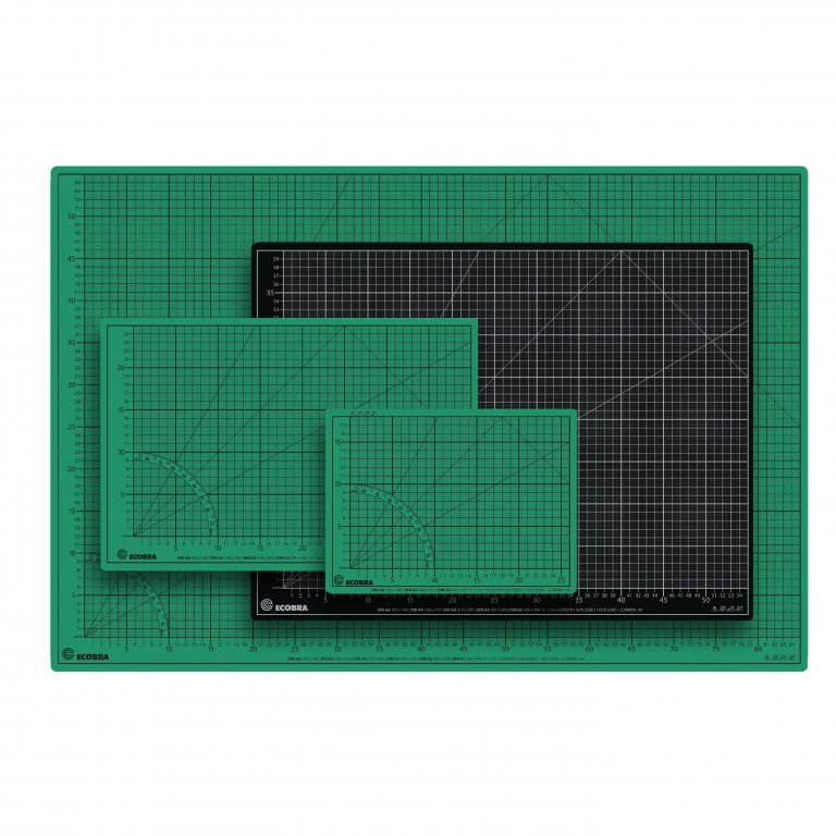 Ecobra Schneidematte Top-Qualität, grün/schwarz