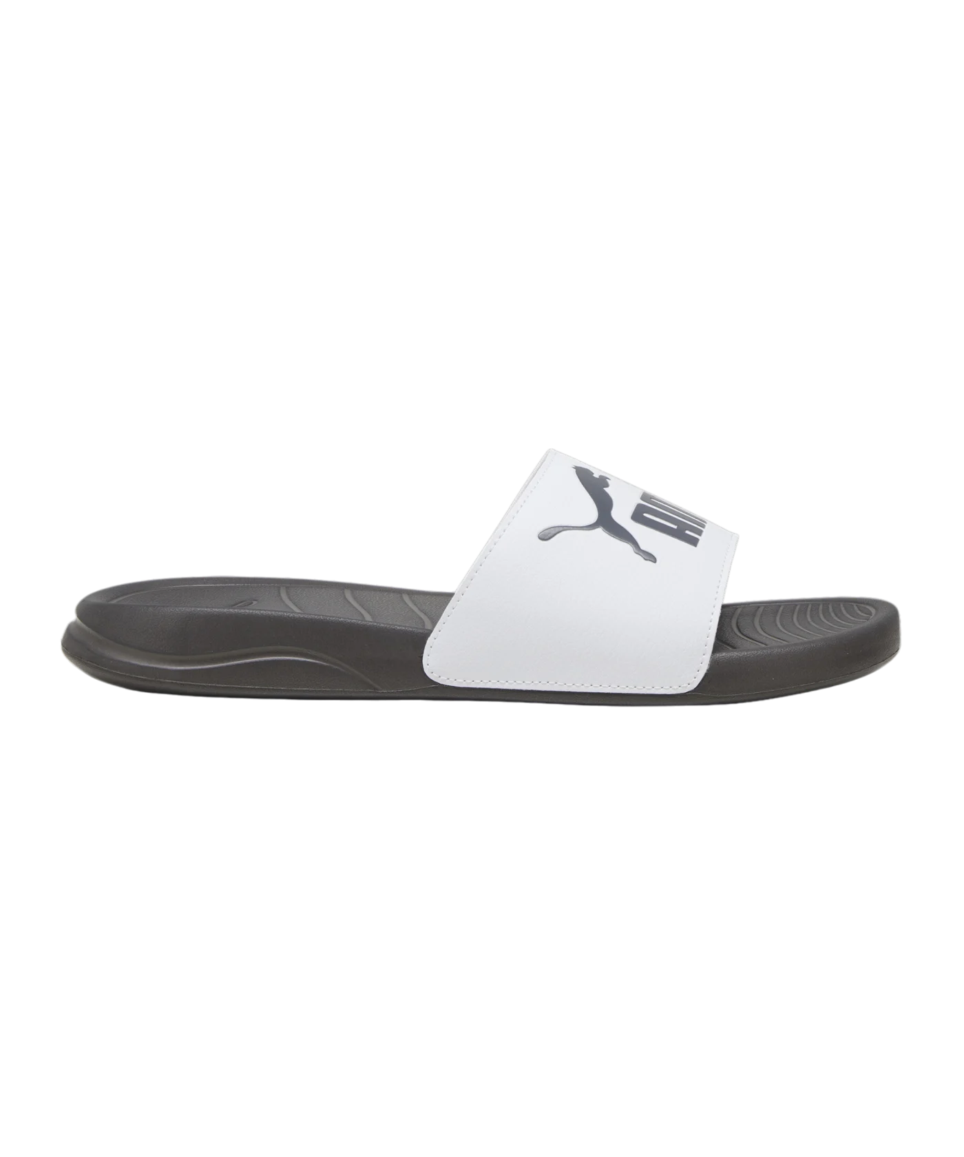 PUMA Popcat 20 Badelatsche Weiss Schwarz F36