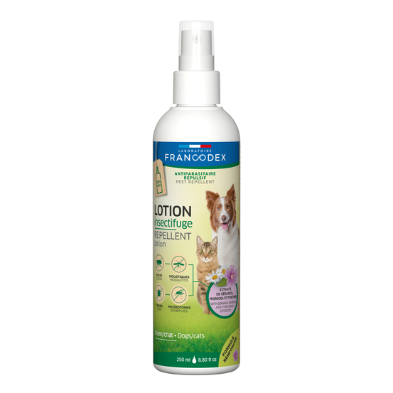 Lotion Insectifuge pour chien et chat 250ml