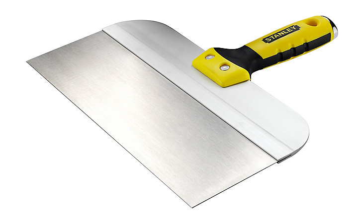 Couteau à joint Stanley avec poignée bi-matière lame en acier inoxydable 250mm
