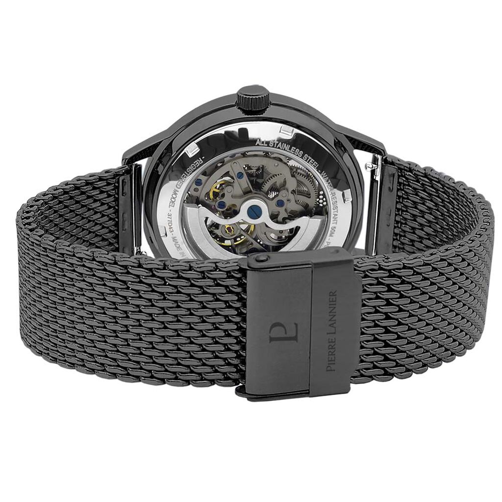 Coffret De Montre Pierre Lannier Rallye Noir