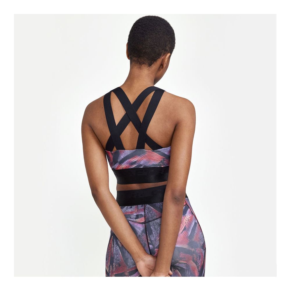 Craft CORE ESSENCE SPORTS - Brassière Femme black/lavender