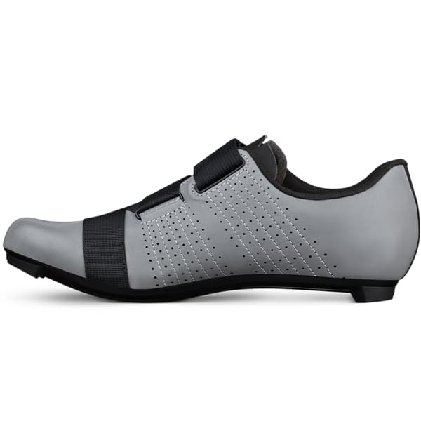 Chaussure vélo route FIZIK TEMPO POWERSTRAP R5 REFLECTIVE GREY/BLACK