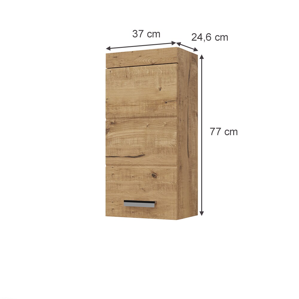Vicco Hängeschrank Badschrank Badezimmerschrank Luna hängend 1 Tür 2 Fächer