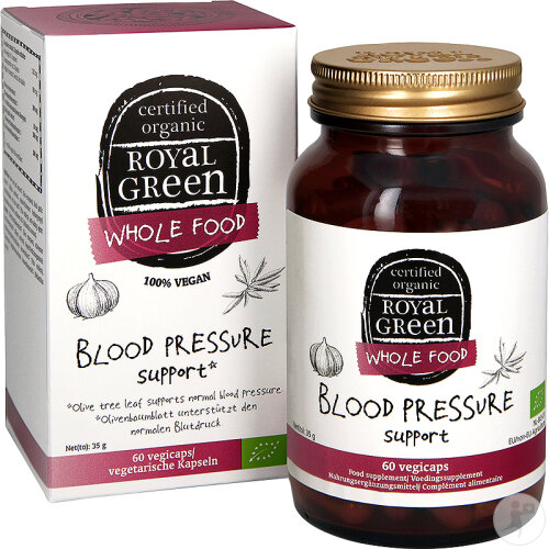 Royal Green Soutien Pression Artérielle 60 Capsules Végétales