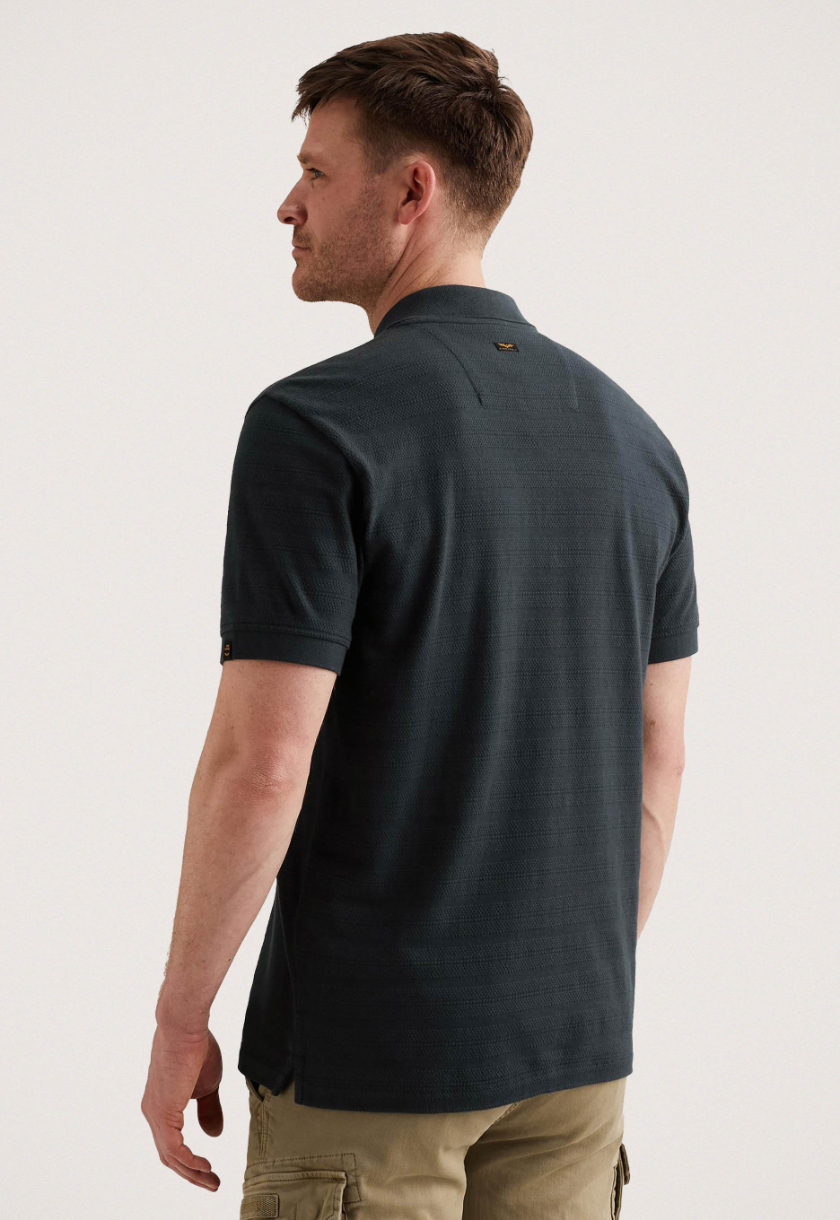 PME Legend Jaqcuard Stripe Polo