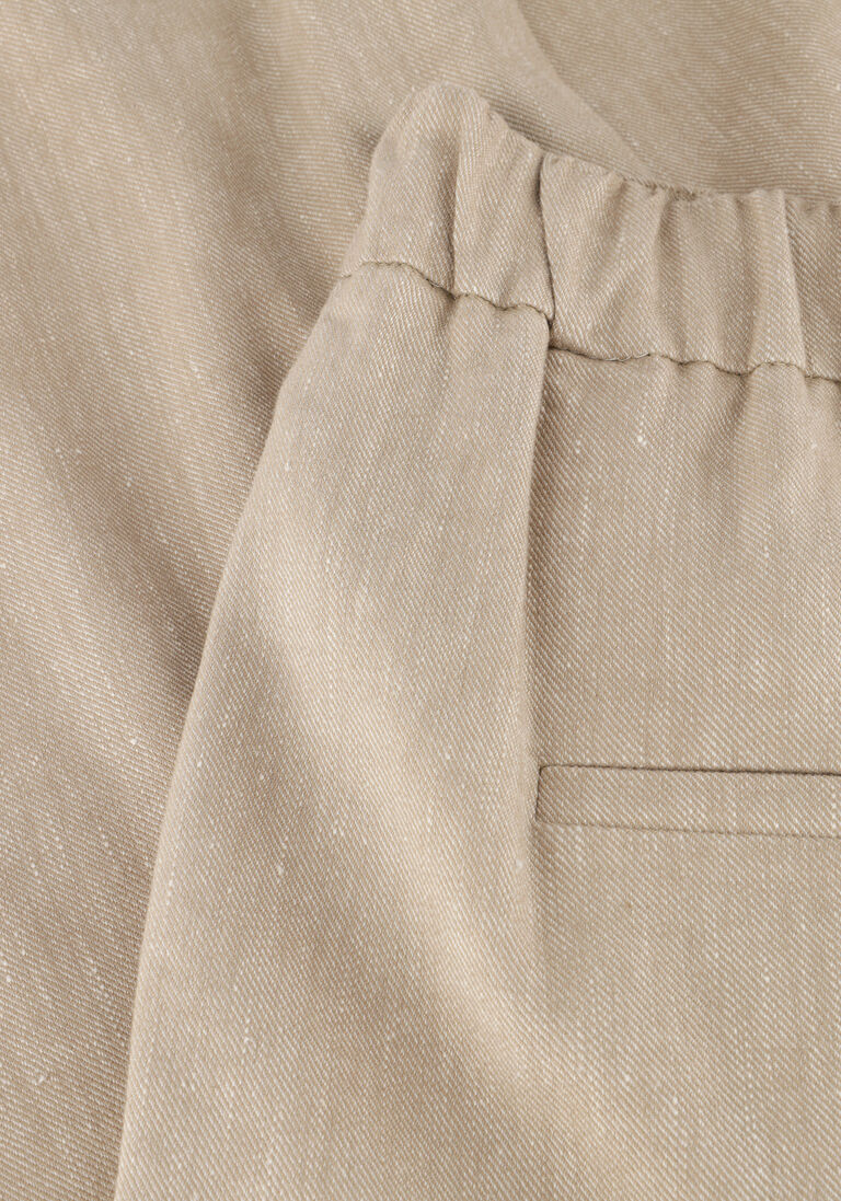 beige drykorn pantalon consider