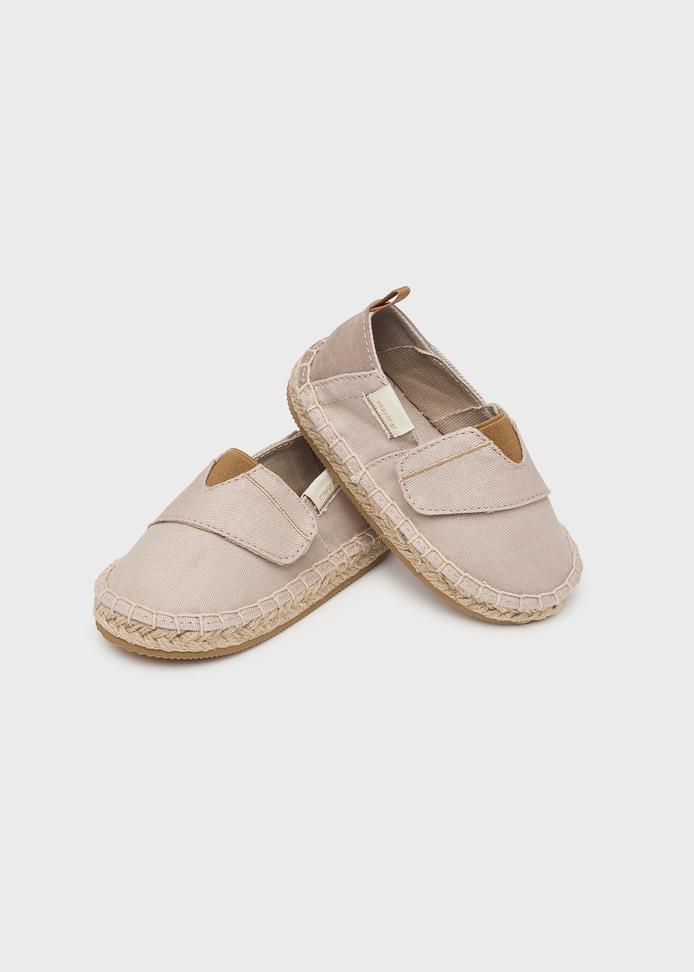 Espadrille infantil com fecho de velcro