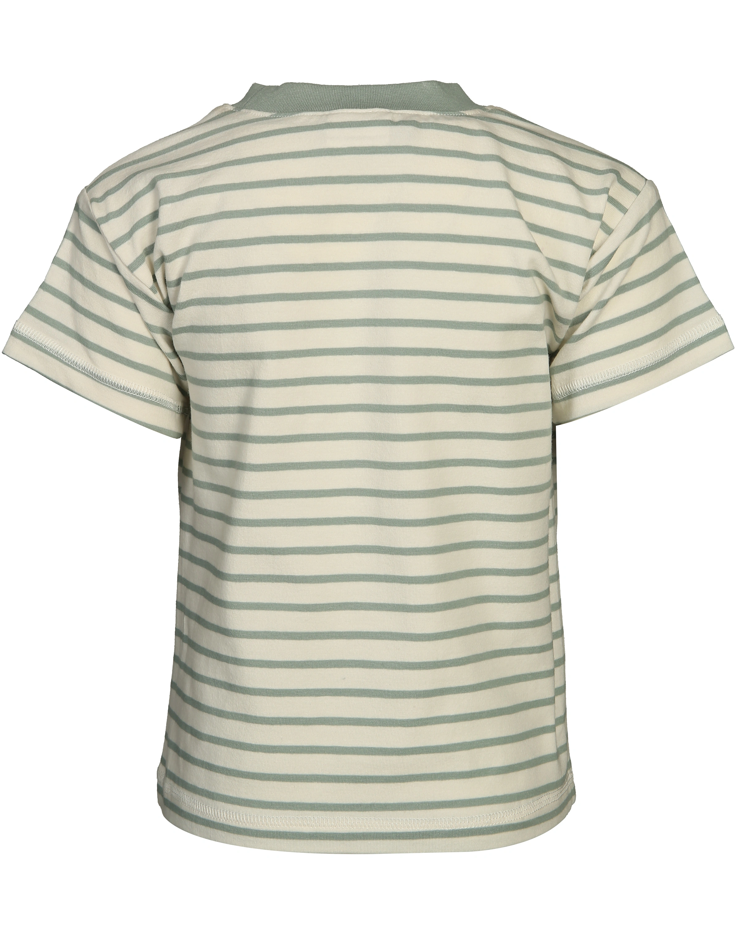 T-Shirt ARWIN STRIPES in jade green