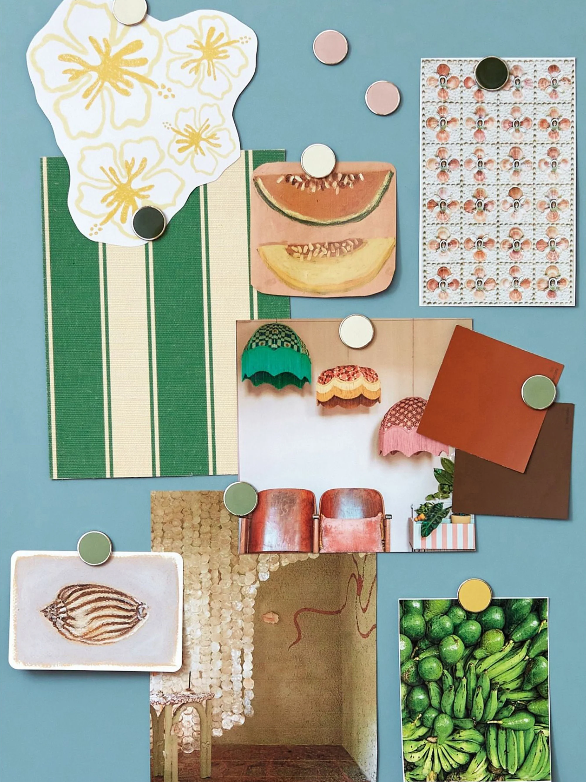 Magnetische pinnen The Buttons (6-delig)
