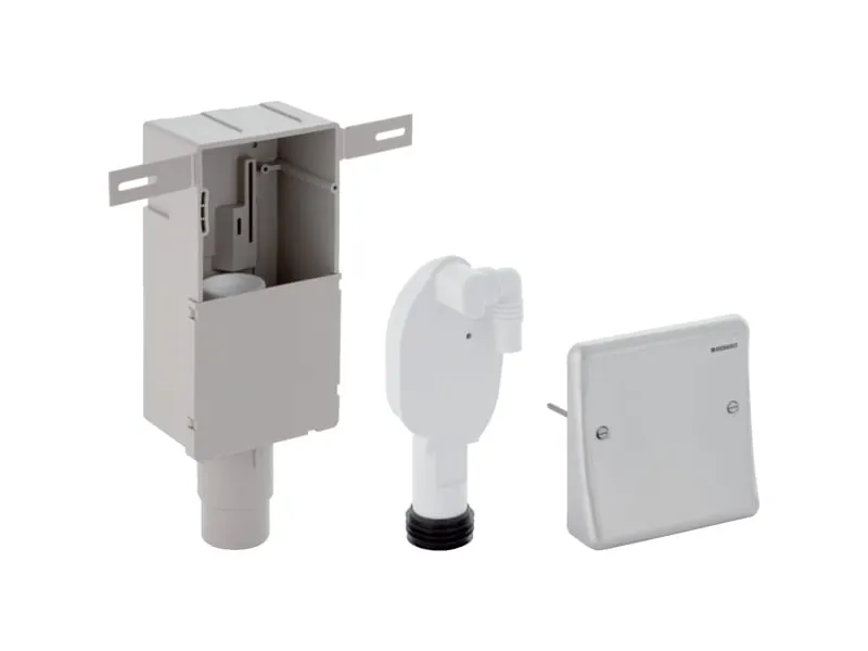 Geberit 152.232.00.1, Adapter, EPDM, Plast, Væg, 36 l/min