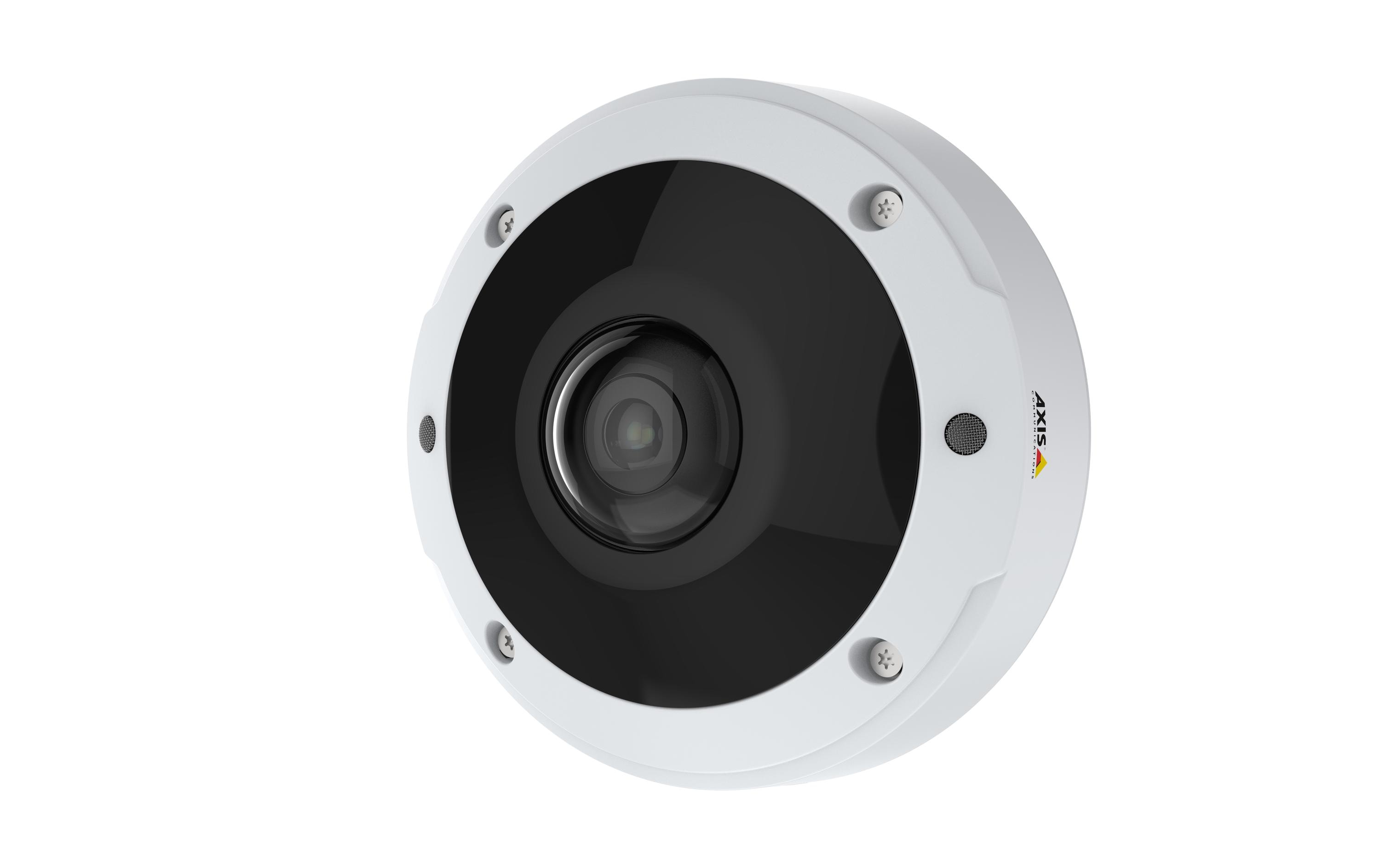 Netzwerkkamera M3077-PLVE<br>Für den Aussenbereich geeignete Kamera mit 6 MP sowie 360°-Panoramaansicht und Audioaufnahme