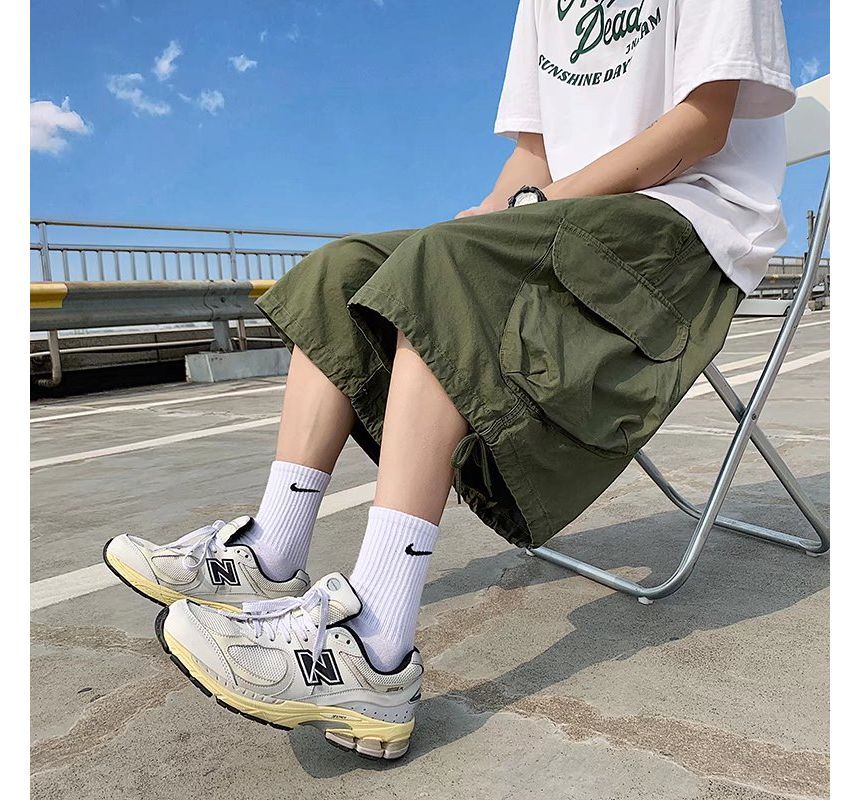 Lorencho - Lage Cargo Bermuda Shorts