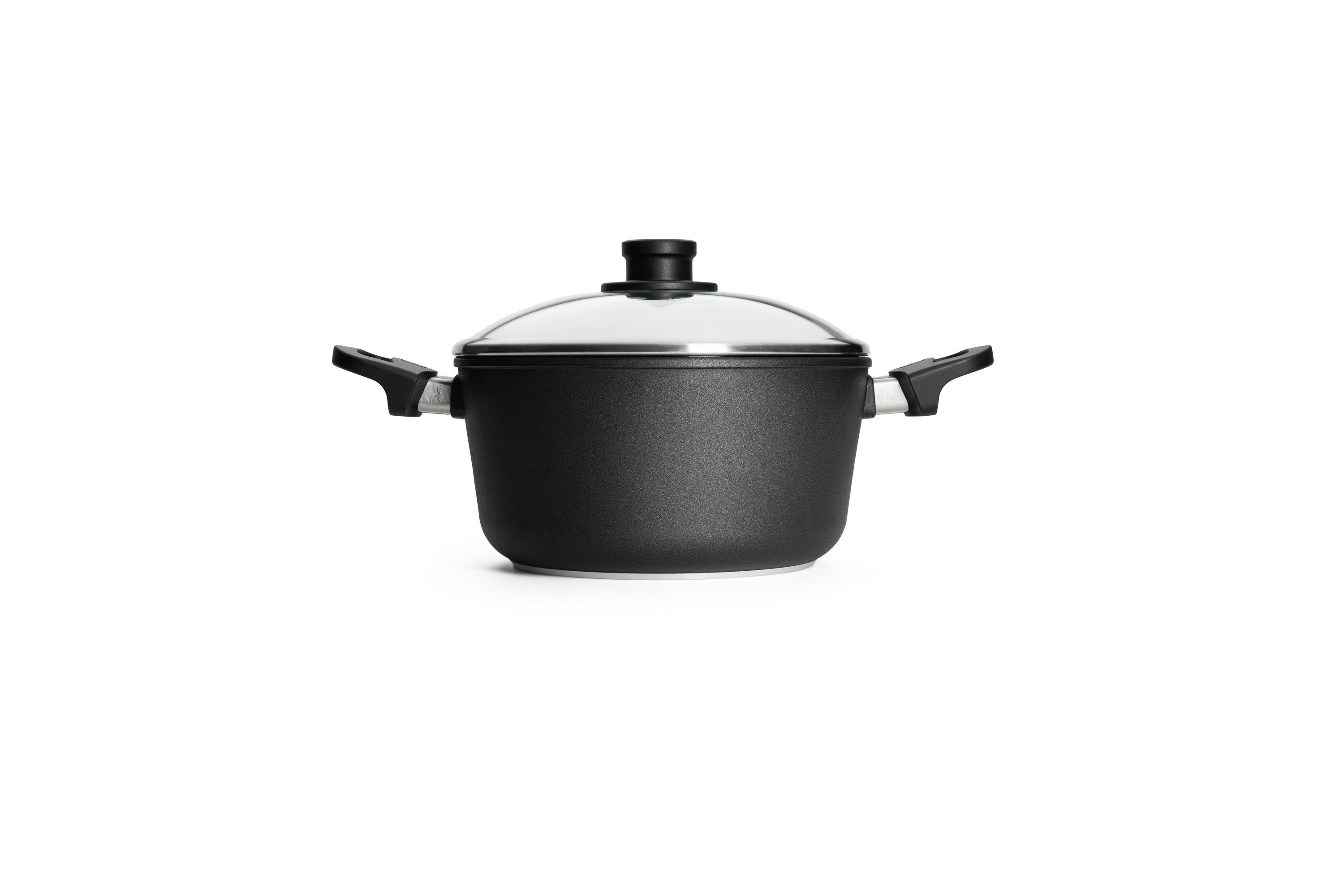 Titan Best Topf-Set, 6-tlg., Ø 18 + 20 + 24 cm - Herdart: Alle Herdarten inkl. Induktion von WOLL