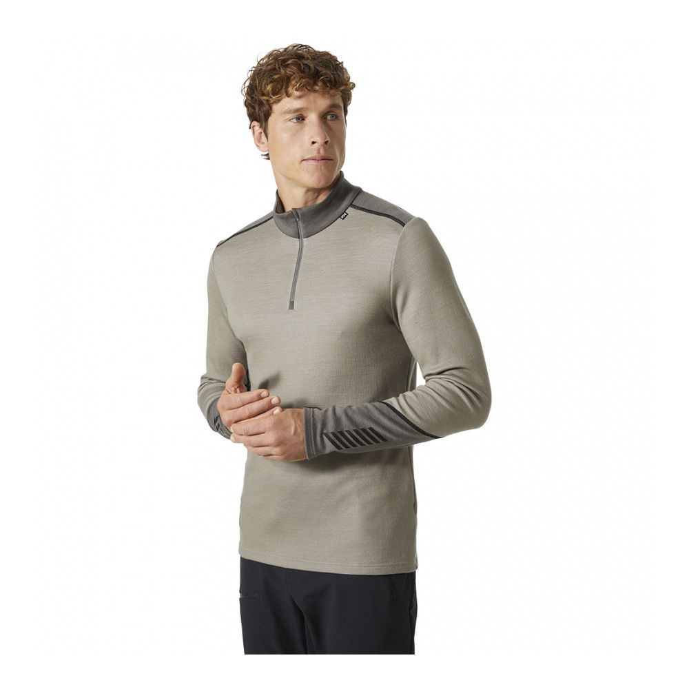 Helly Hansen LIFA MERINO MIDWEIGHT 1/2 ZIP - Sous-couche Homme terrazzo