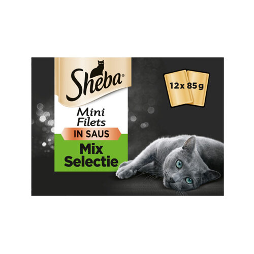 Sheba Mini Filets Mix Selectie in Saus