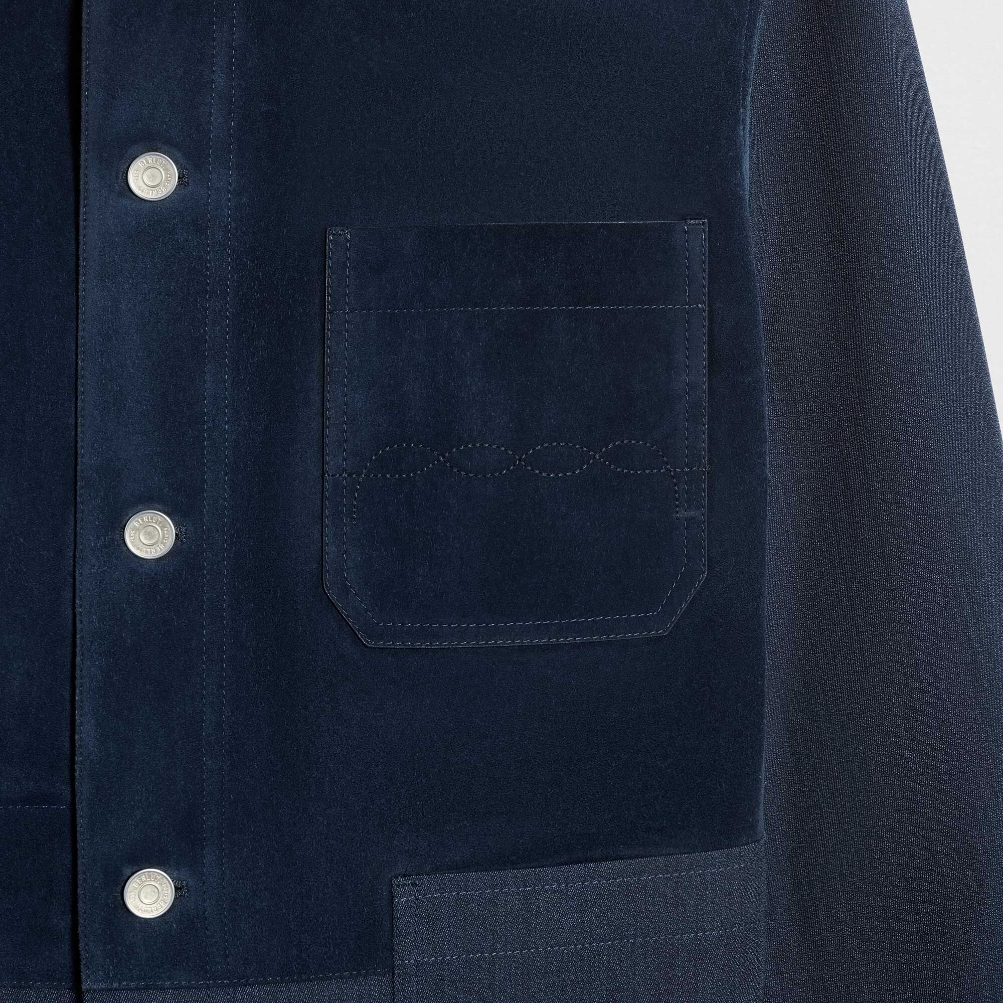 Veste Charbonnier Bi-Matière