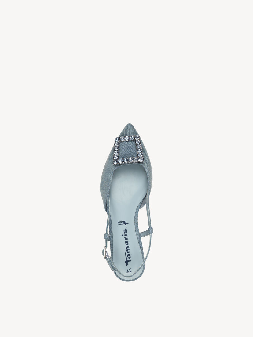 Slingpumps - blauw