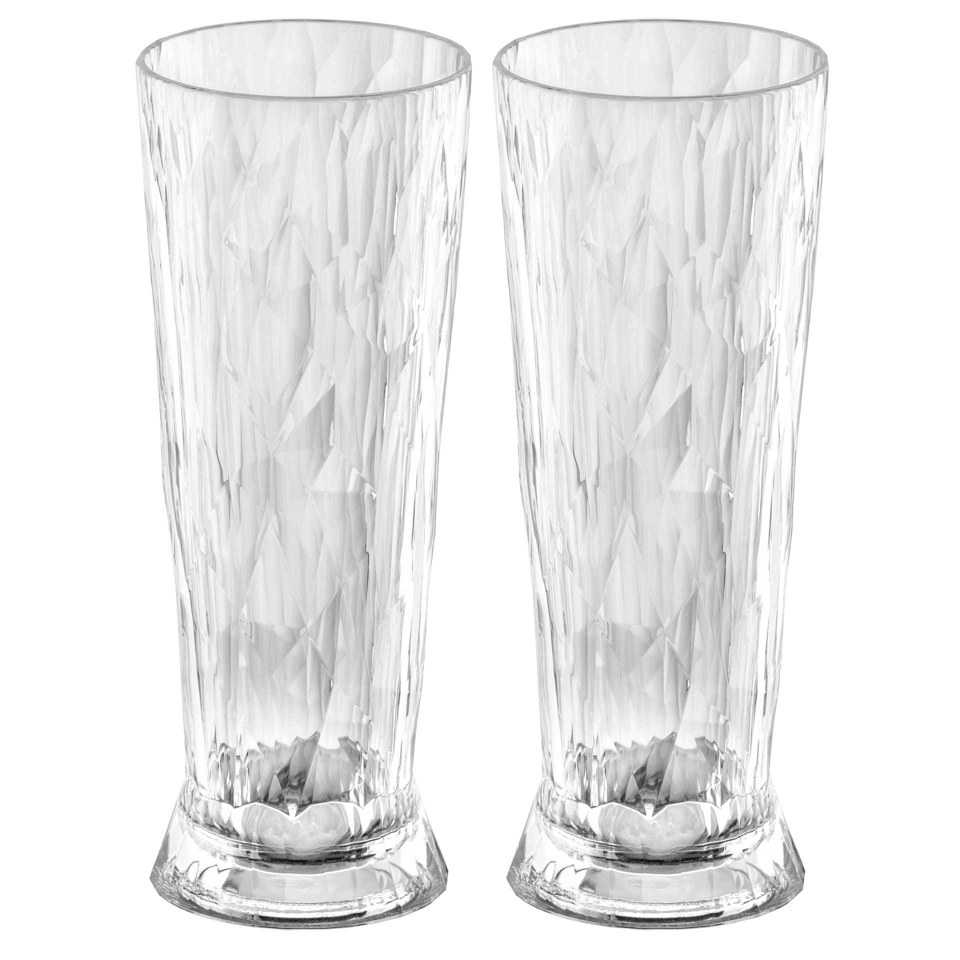 koziol Bierglas Superglas CLUB NO.11 2er Set 500 ml kristallklar