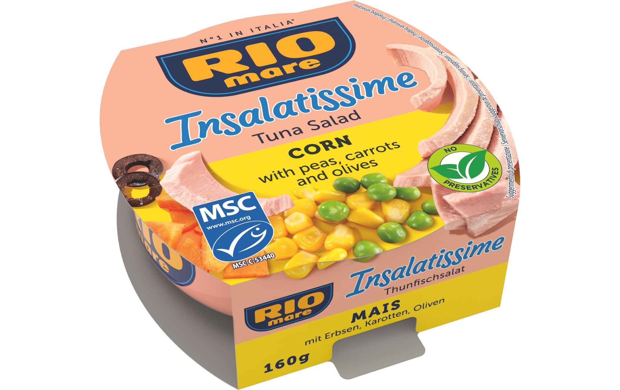 Dose Insalatissime Mais & Thunfisch 160 gThonsalat mit Mais