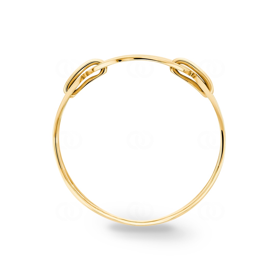 Damenring 750/18 K Gelbgold