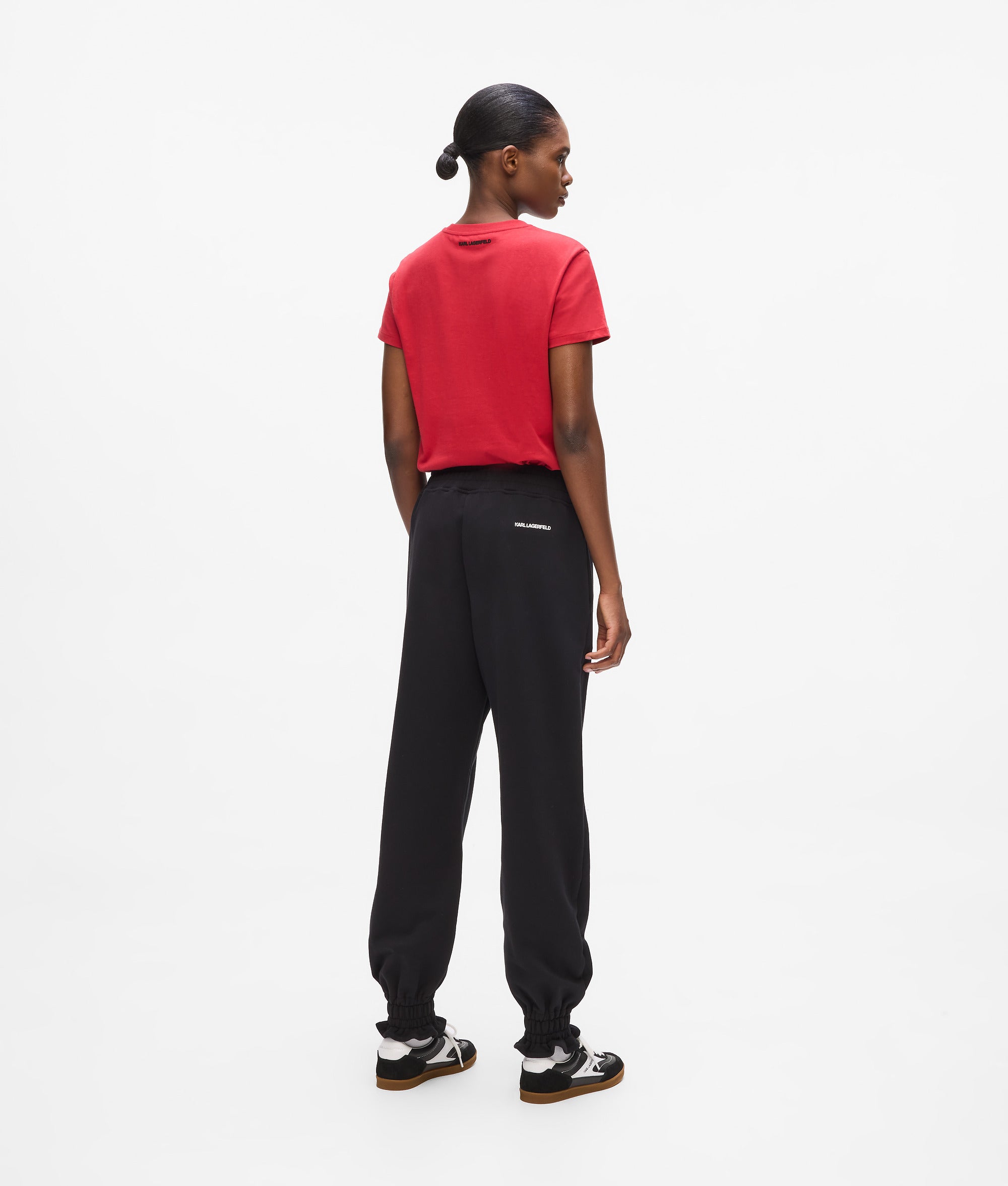 Ikon elastische joggingbroek met ceintuur