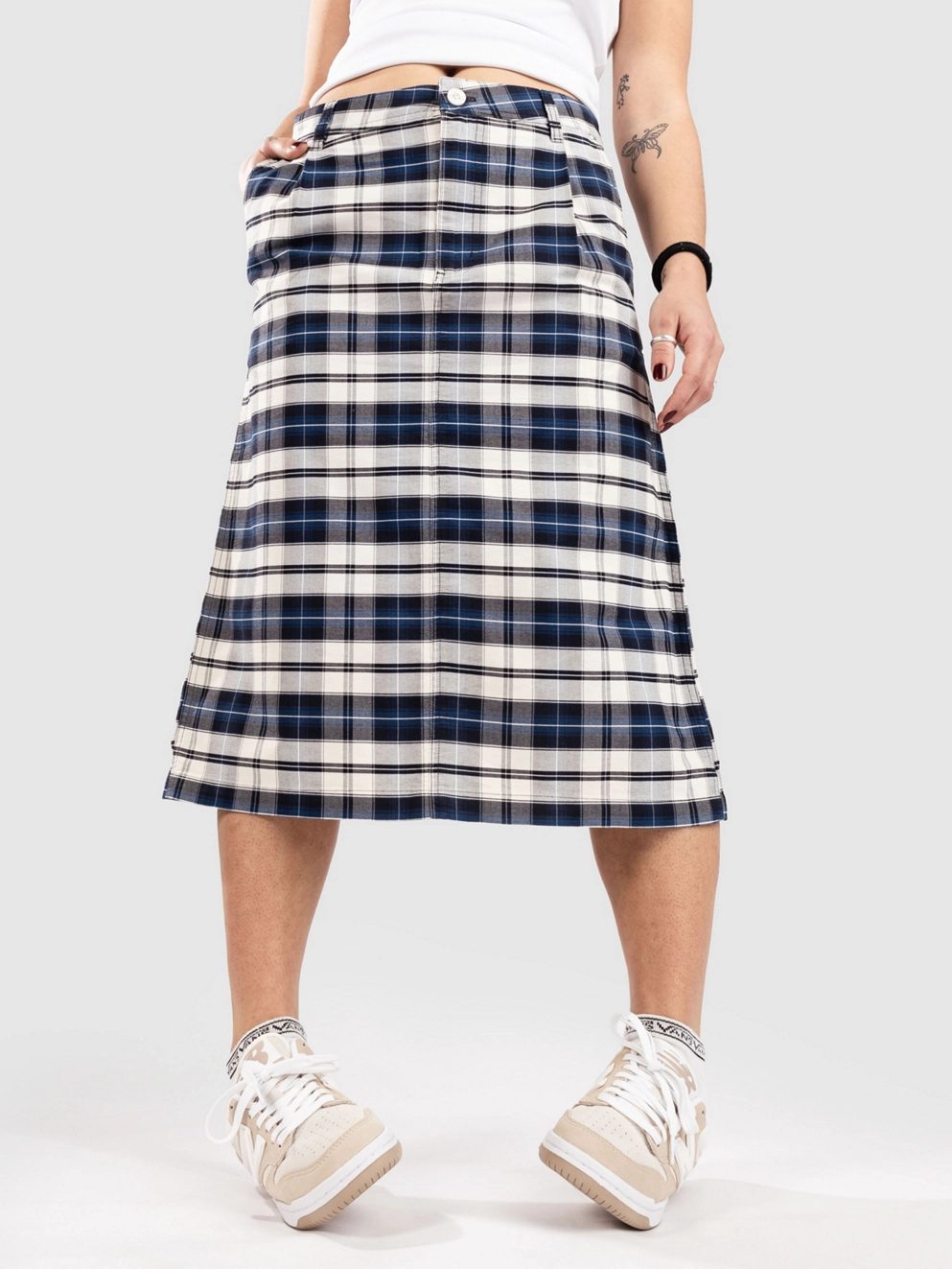 Carhartt WIP Tarbell Skirt tarbell check/dk nvy/wht