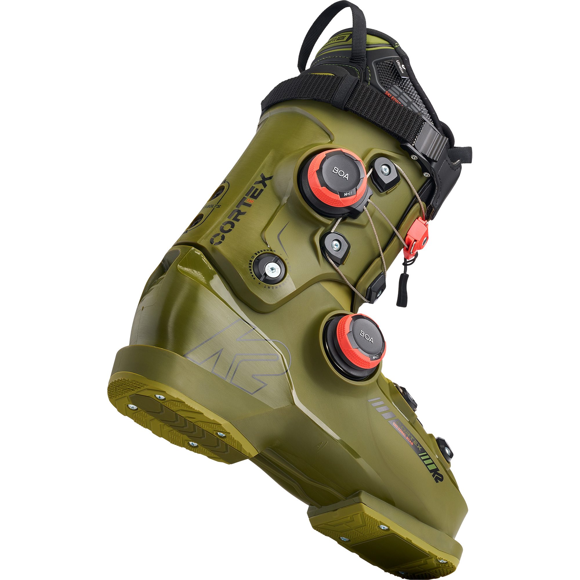 K2 Cortex 130 Zonal BOA® Alpin Skischuhe Herren grün