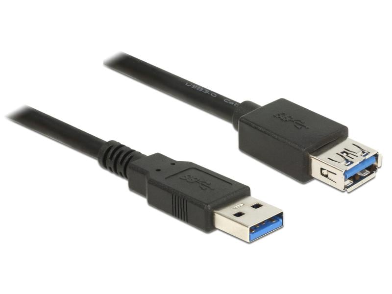 Delock USB 3.0-Verlängerungskabel  USB A - USB A 3 m Verlängerungskabel
