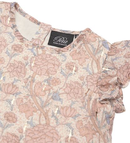 Petit by Sofie Schnoor Top - Ella - Rosa m. Blumen