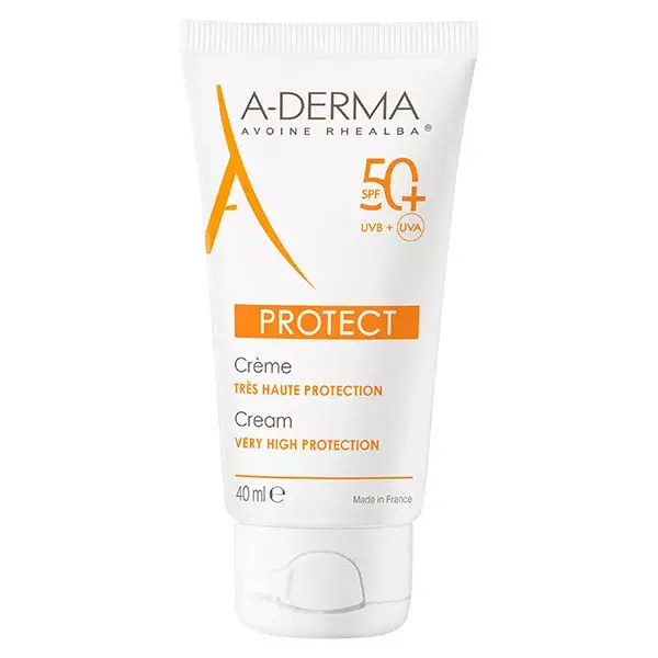 A-Derma Protect Creme de Proteção Muito Alta FPS 50+ 40ml