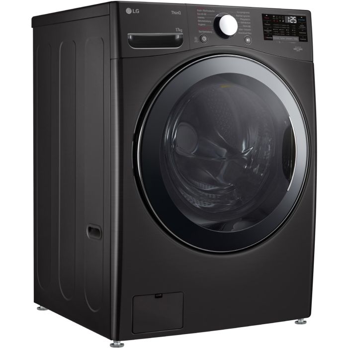 LG Waschmaschine F11 WM 17TS2B Black Steel