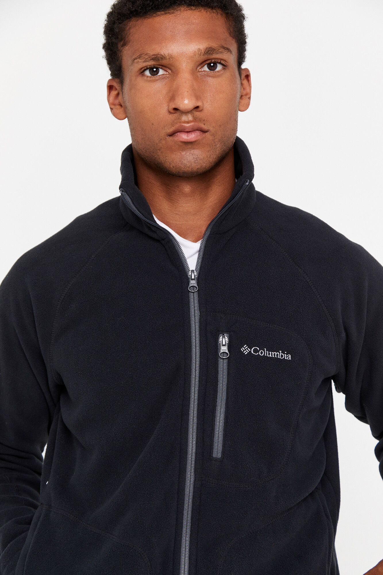Casaco polar masculino Columbia™ Fast Trek™ com fecho de correr