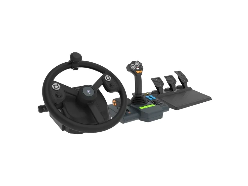 HORI Farming Vehicle Control System - Hjul, pedaler og kontrolpanelenhedssæt - 76 knapper - kablet - for PC
