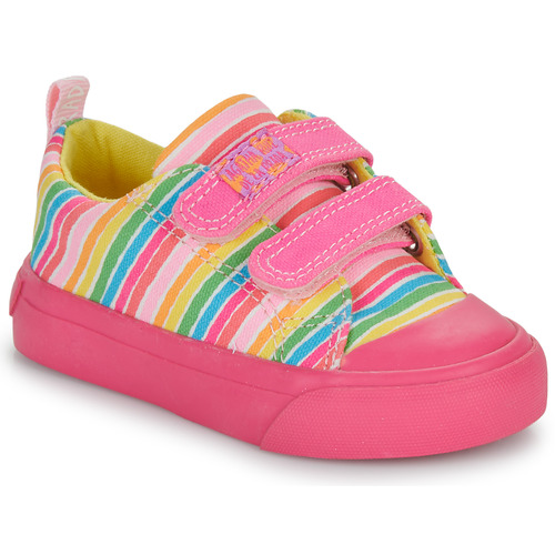 Agatha Ruiz de la Prada - ZAPATO LONA RAYAS - Rose / Multicolore