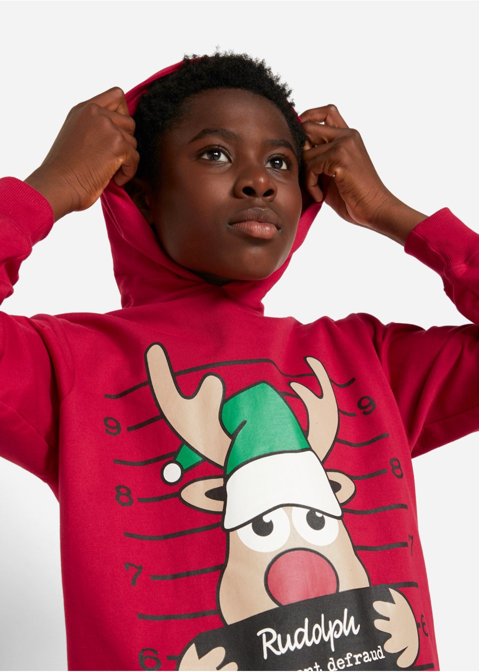 Sweat-shirt à capuche garçon