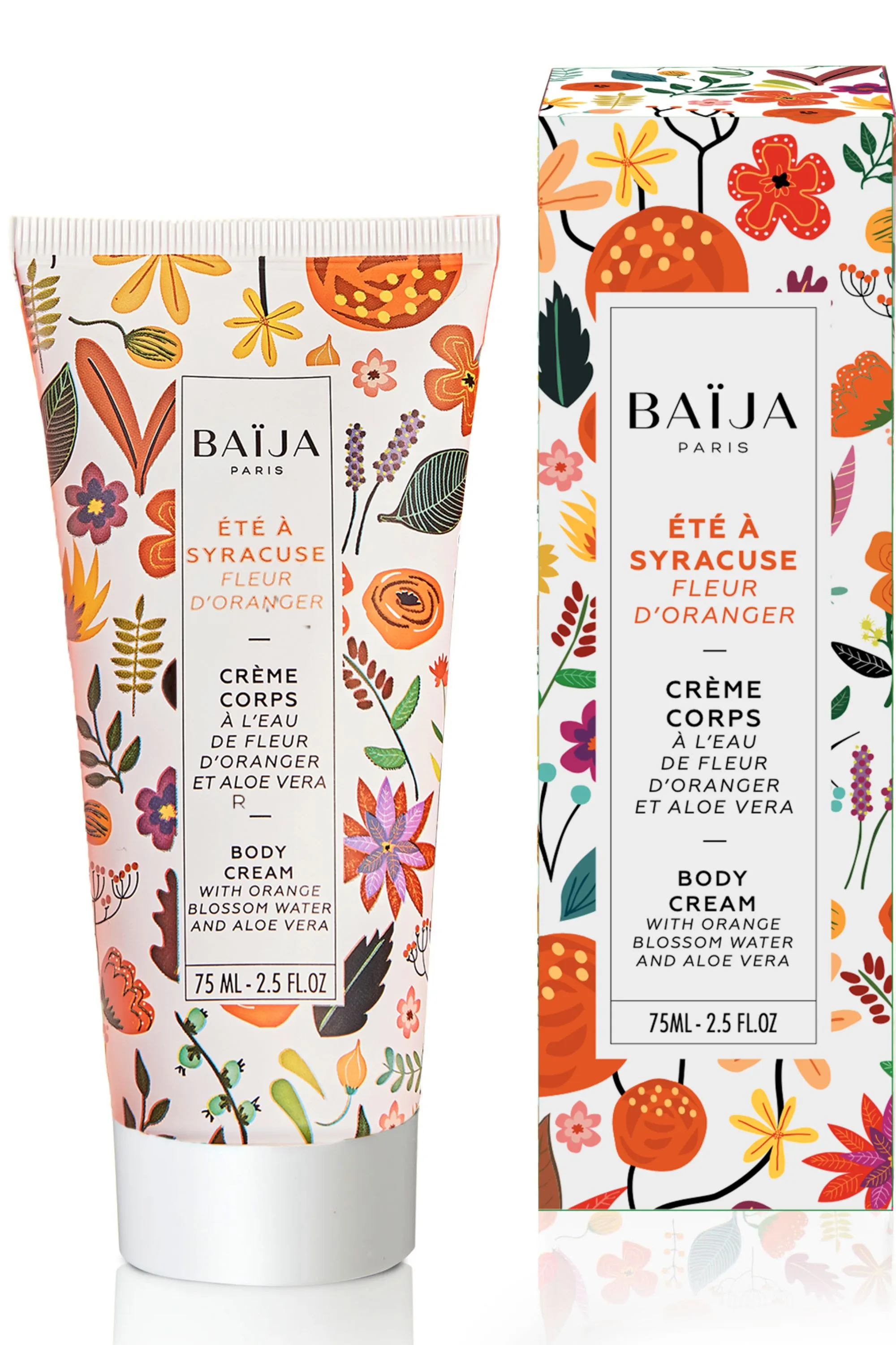 Baïja Crème Corps Été à Syracuse Fleur d’Oranger-75 ml