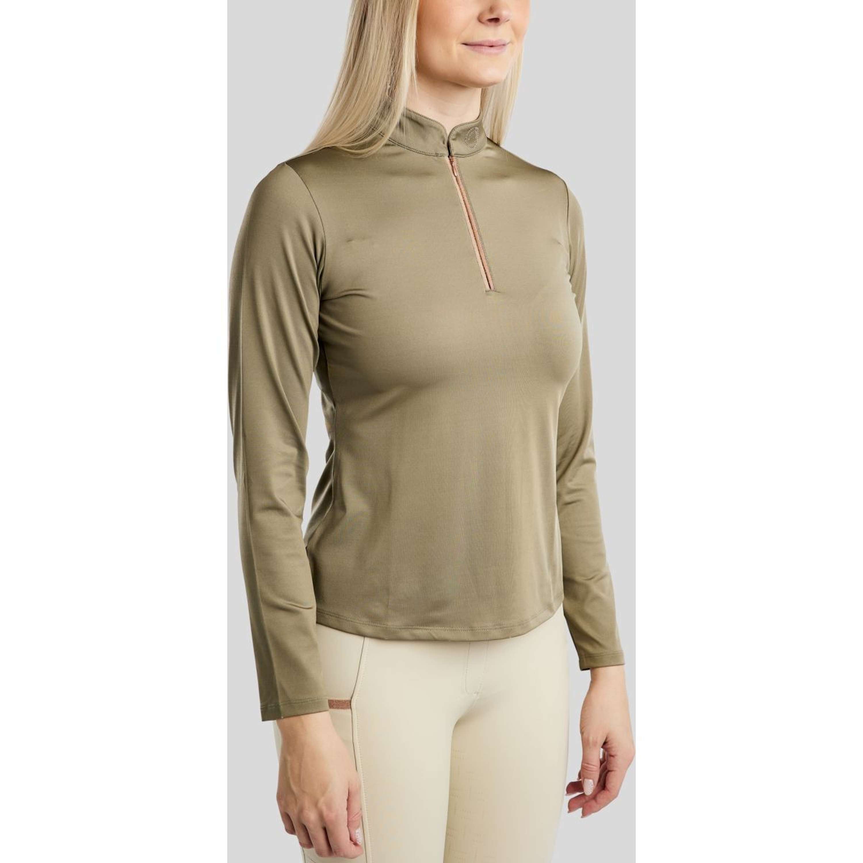 Montar Longsleeve MoGlenda Dusty Green