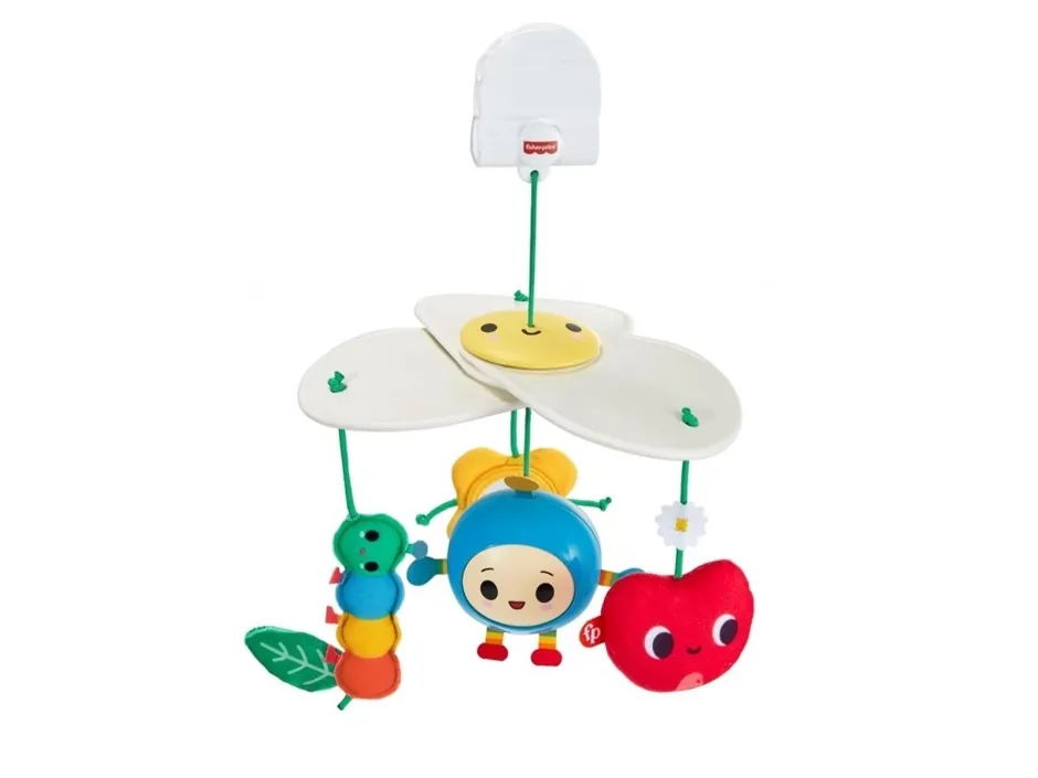 Fisher Price Happy World Flowerin Fun Stroller Toy
