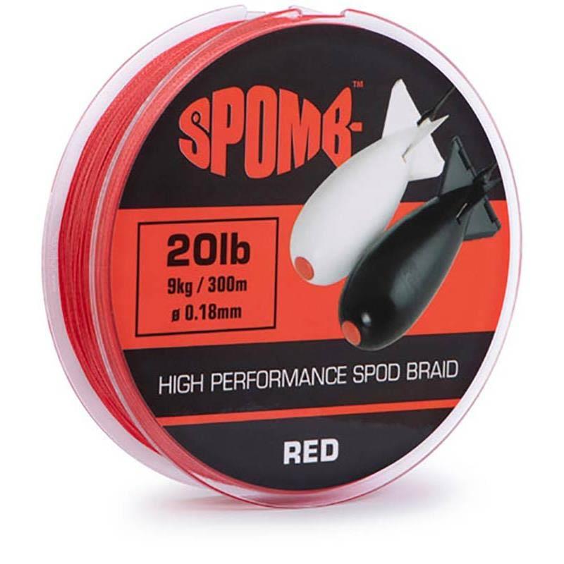 Tresse Spomb Braid Red - 300M