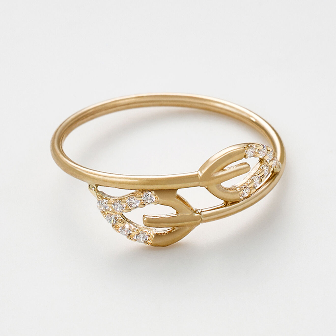 L'Or by Diamanta Bague Amy or jaune