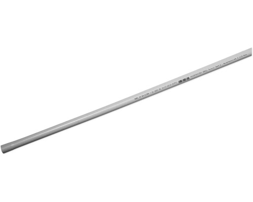 Starre installatiebuis M20 grijs 2,0 m