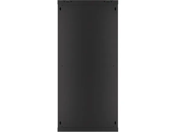 Lanberg - Rack kabinet - vægmonterbar - sort, RAL 9004 - 27U - 19